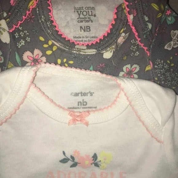 Bundle of 12 Newborn Baby Girl Onesies - Picture 8 of 8